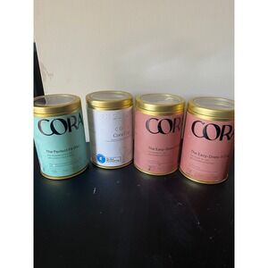 Cora Menstrual Cup and Disc Bundle Perfect Fit Easy-Does-It Sizes 1 2 Set of 4